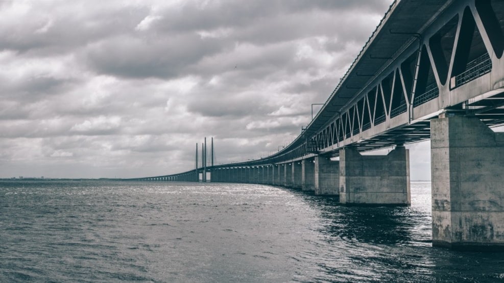 The Øresund Bridge, Go from Copenhagen to Malmø