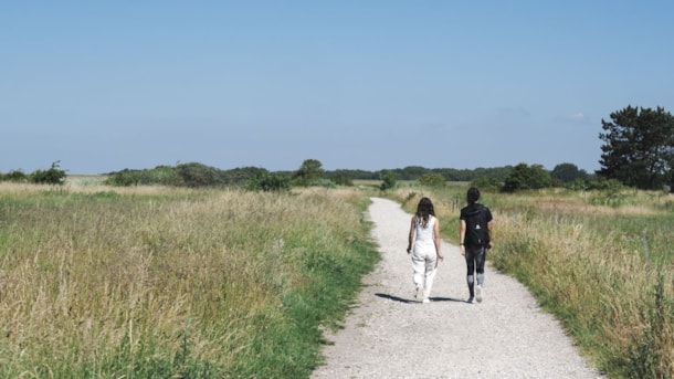 Amarminoen: 27 km vandre- og cykelrute