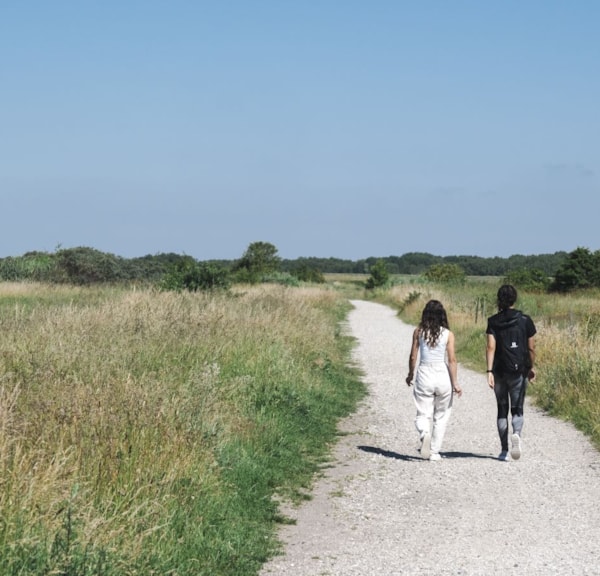 Amarminoen: 27 km vandre- og cykelrute