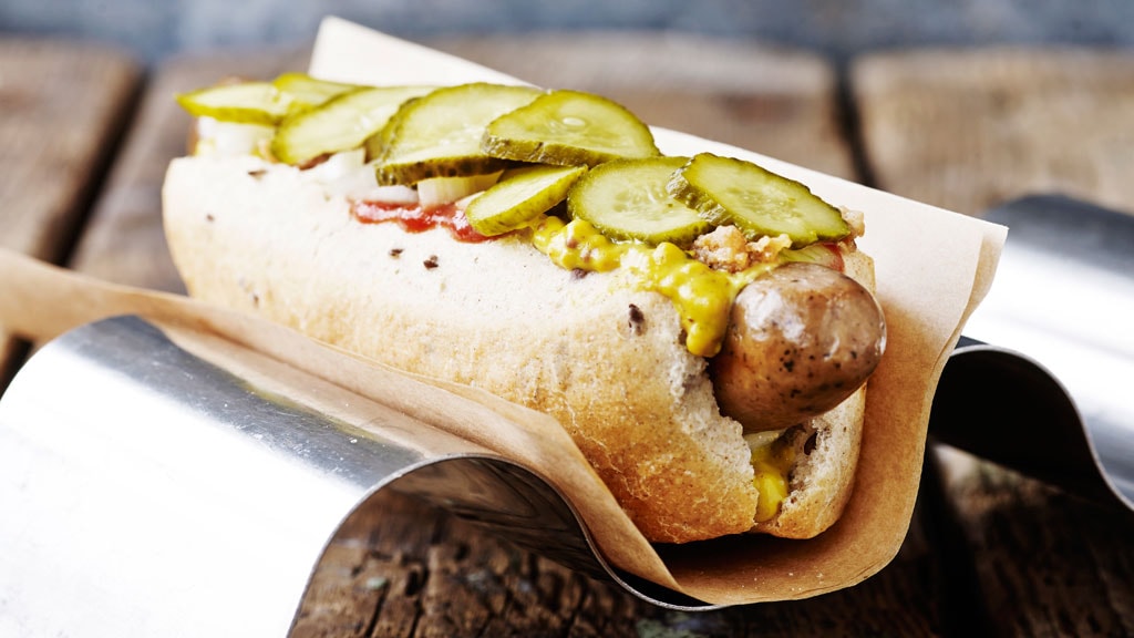 DØP Hot Dog cart VisitCopenhagen