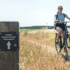 Take a bike ride between 3 museums in North Sealand