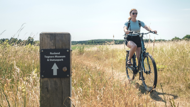 Take a bike ride between 3 museums in North Sealand