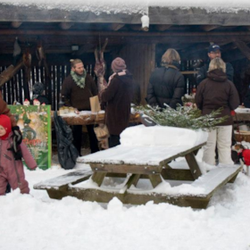 Skovskolens Julemarked | Skovnisser, træhytter og ægte julehygge!