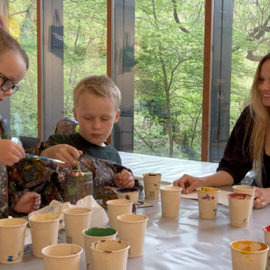 Louisiana Børnehus - Åbne værksteder i tre etager