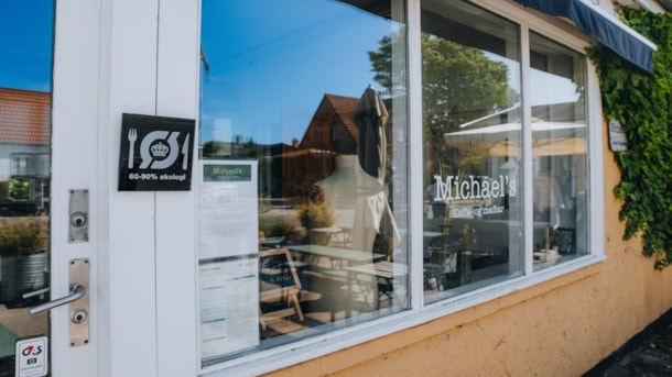 Enjoy Organic Cuisine and Coffee at Michael's in Liseleje