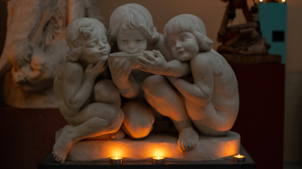 Stearinlysfest på Rudolph Tegners Museum | Fire generationer af Koppel