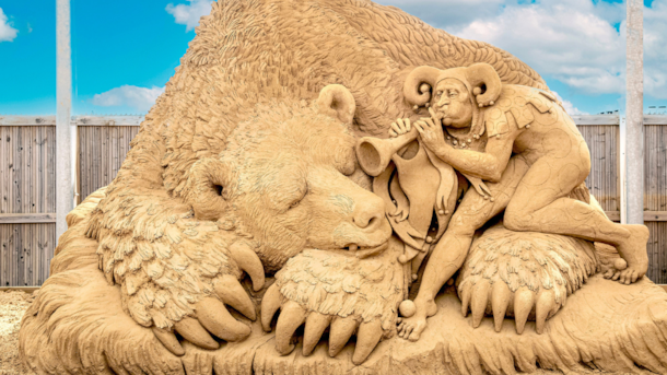 Hundested Sand Sculpture Park - Sand Art