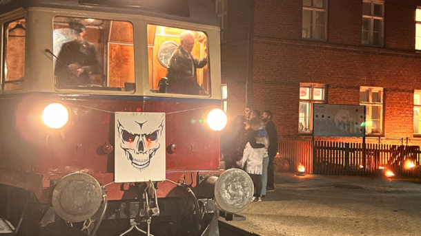 Halloween-fest med (u)hygge og spøgelsestog