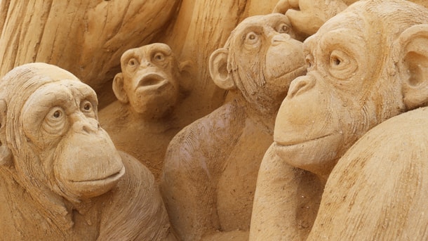 Sand sculpture park - Experience the fascinating sand sculpture park in Billund
