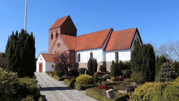 Vorbasse Church - Beautiful church near Billund 