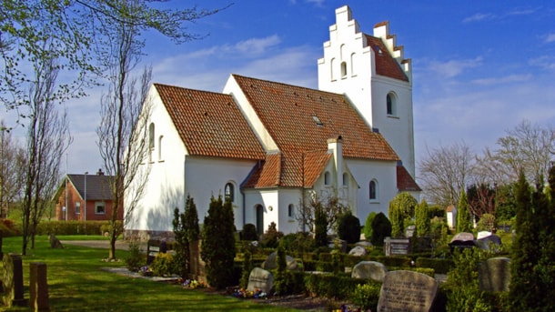 Nollund Kirke - Vidunderlig kirke nær Billund 