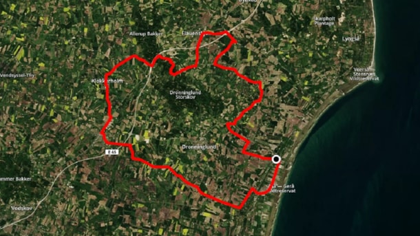 Cykeltur: Dronningeruten - 65 km