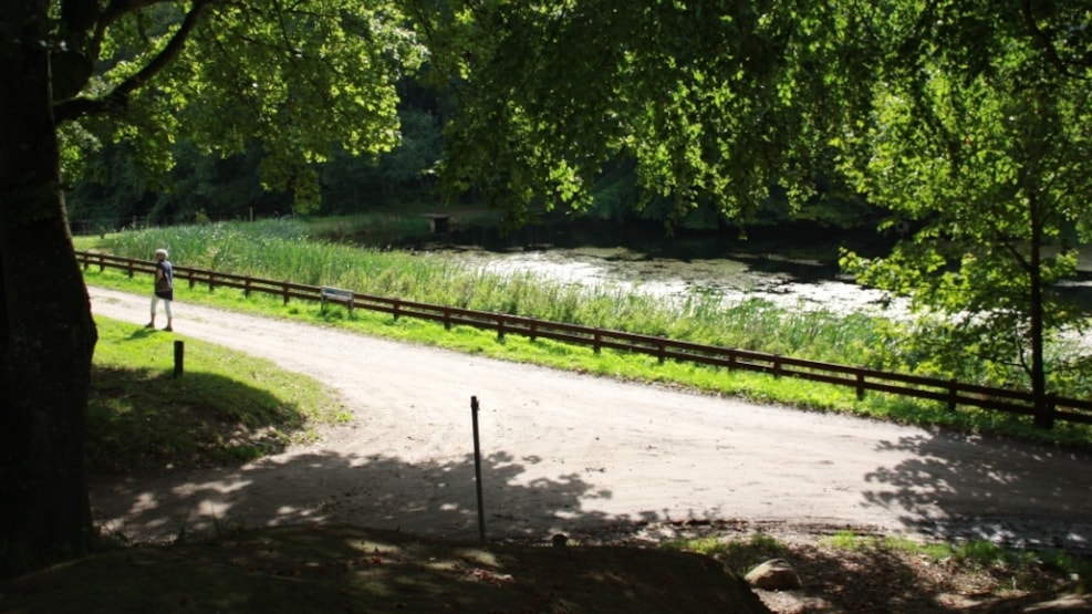 Bicycle and hiking route Jyske Ås