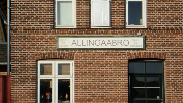 Bahntrassenweg Allingåbro – Ryomgård