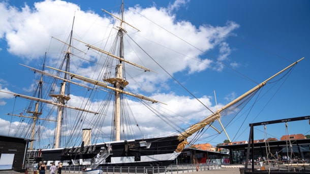 Fregatten Jylland - et af verdens længste træskibe