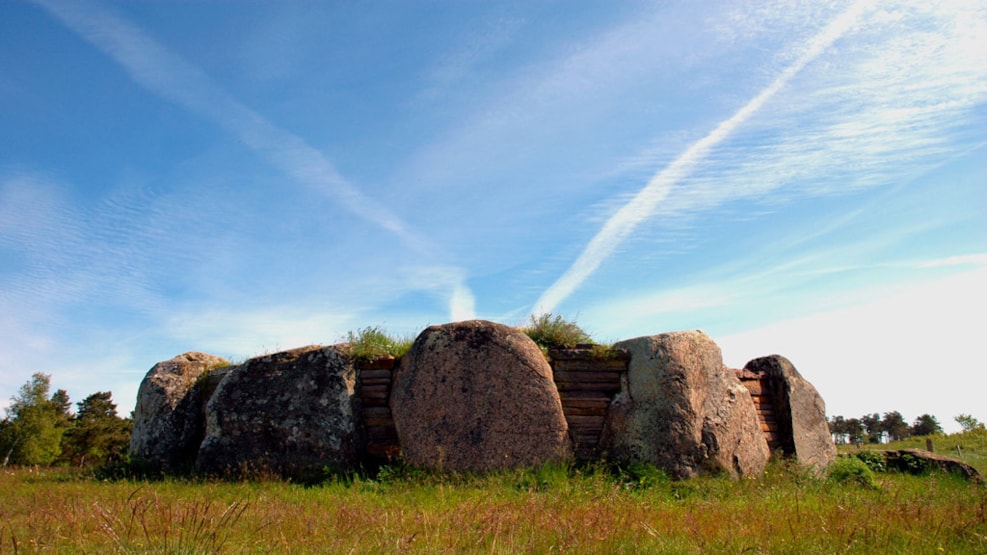 The dolmens at Tustrup