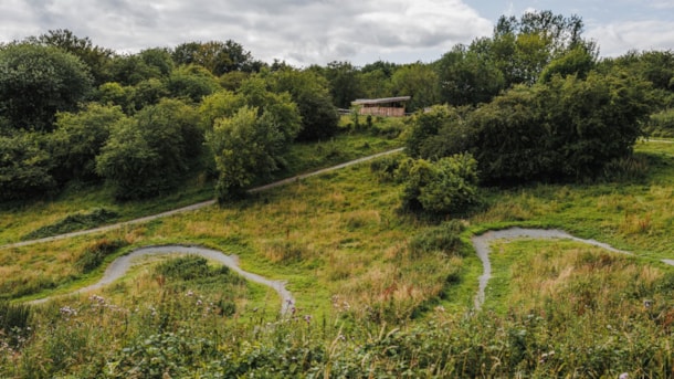 Mountainbike-, Aktivitäten- und Para-Strecke in Madsbyparken