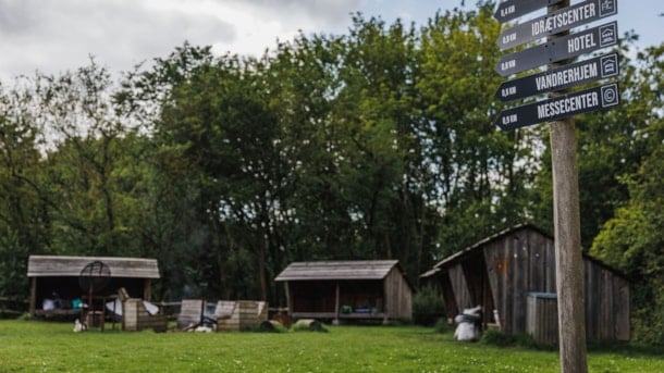 Shelters at Madsbyparken