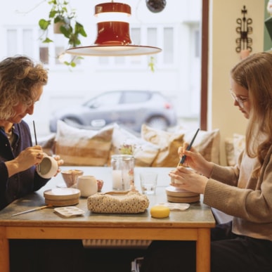 Cafe Kaffekop - Den kreative keramik-café