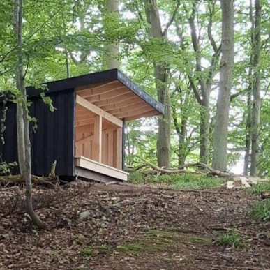 Übernachtungsplatz im Gebiet Fagerlien, Rands Fjord