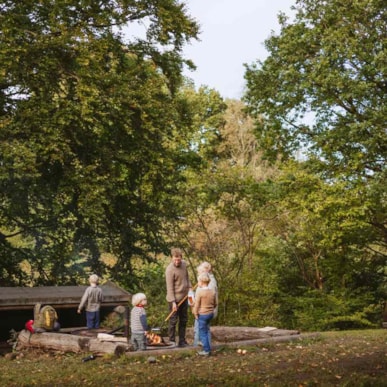 Shelterplatz Nord auf Trelde Næs