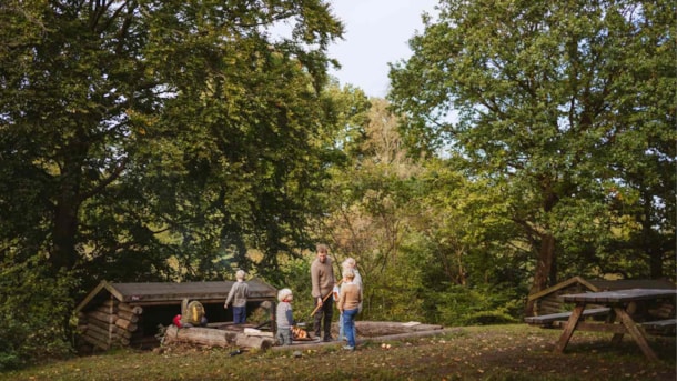Shelterplads Nord på Trelde Næs