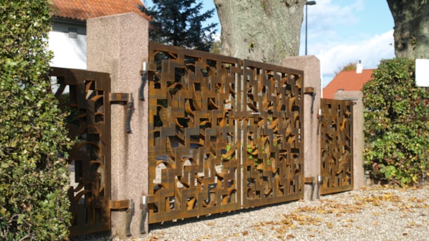 Cemetery Gate at V. Aaby Church - No. 3