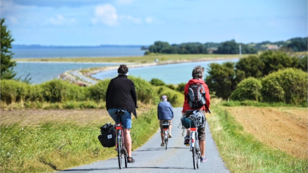 Fahradverleih auf der Insel Avernakø