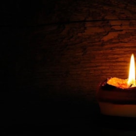 Selv det mindste lys kan skinne i mørket