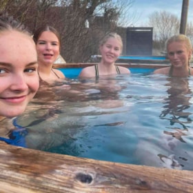 Vildmarksbade på Klinten