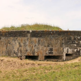"Sikringsstilling Nord" camouflaged as grave mounds