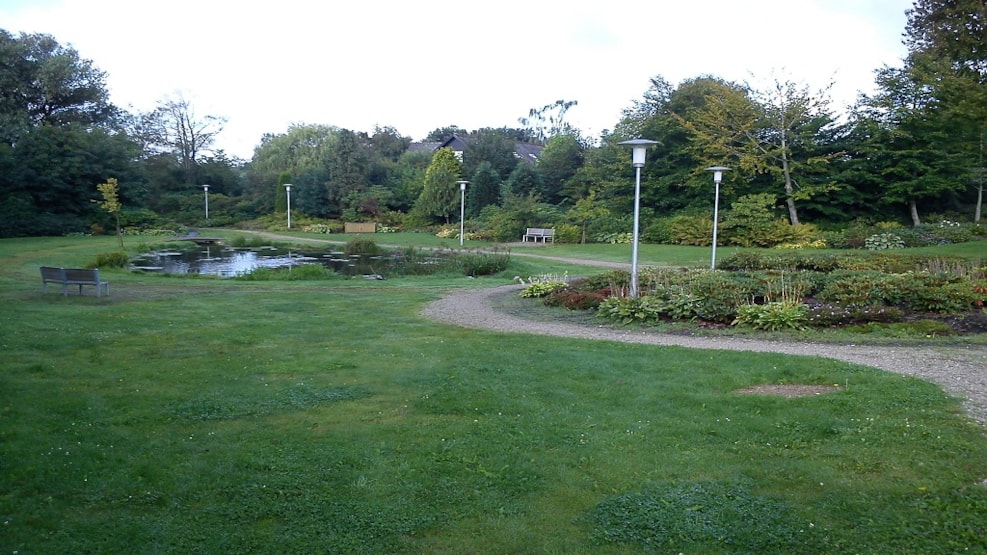 Small park in Bindslev
