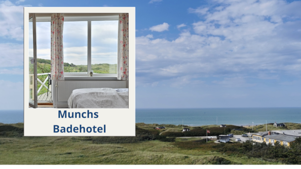 Munchs Badehotel,Tornby strand