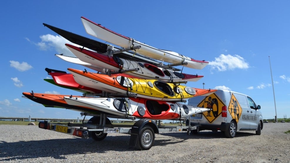 Kayak Marina|Limfjord|See and try kayaks and paddles on the water|Canoe rental river Storå.