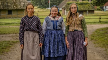 Levende sommer på Frilandsmuseet Hjerl Hede