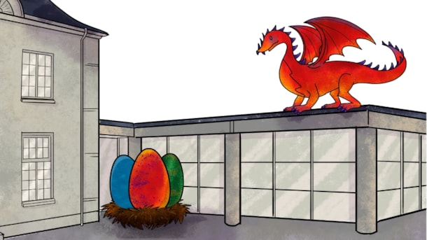 Winter Holiday for Kids: Find the Lost Dragon Eggs