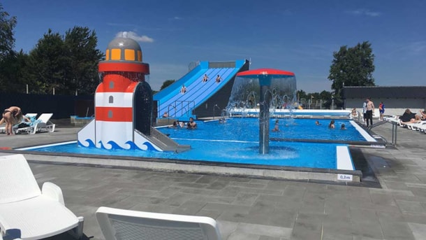 Aqua Park with Surf Hill Slide