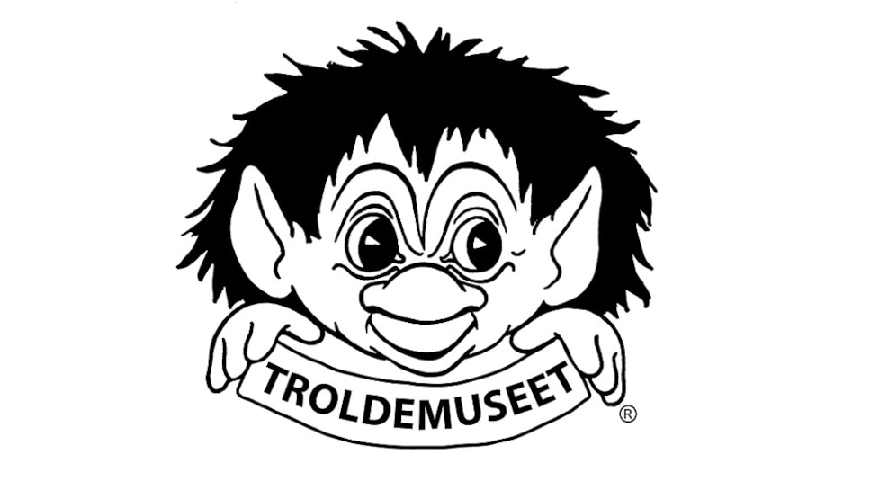 troll clipart black and white