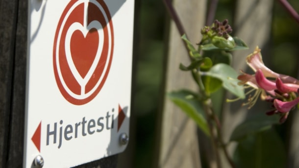 Hjertestier i Øland Skov