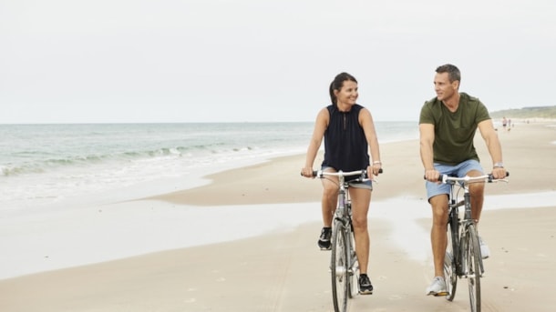 Panorama-cykelruten "Bølgeskum og brede sandstrande"