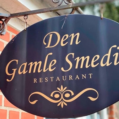 Gaststätte in ehemaliger Schmiedewerkstatt - Cafe Den Gamle Smedie