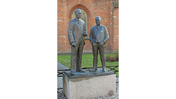 Johannes Larsen og Fritz Syberg