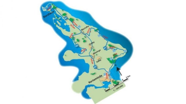 Bike Route: Kerteminde - Korshavn - Kerteminde