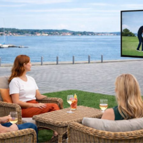 18. tee: The Green Spot