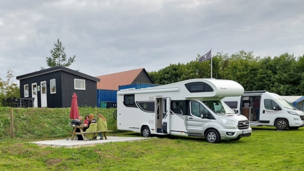 Camperplads ved Nr. Nissum Håndbryg