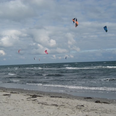 Kitesurfing on Laesoe - kitespot Bovet - kopi