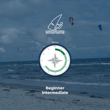Kitesurfing på Læsø - kitespot Flaget
