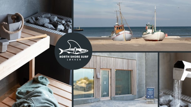 Sauna med havudsigt - North Shore Surf