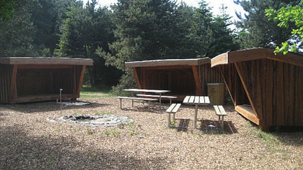Shelter & Lejrplads, Øster Hurup