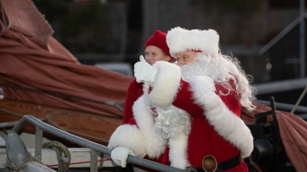 Father Christmas is coming in Middelfart